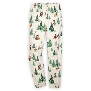 Disney Women's Pants - Christmas Mickey And Friends Fleece Joggers 1X